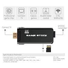 Image of Careflection 4K HD TV video game Console built in 3000 Games PS1 Arcade Emulators game console Multiplayer wireless joystick Controller U8 3D game console
