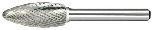 Fresa Alfa Tools B71273D Carburo Llama Doble Corte miniatura 1