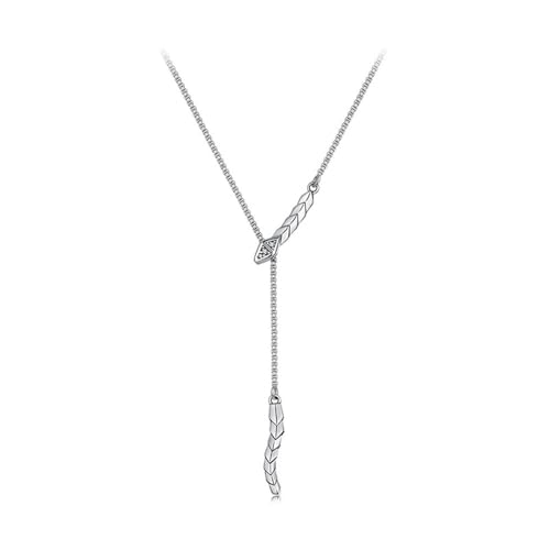 Collier en argent sterling 925 pour femme au fini précieux et délicat