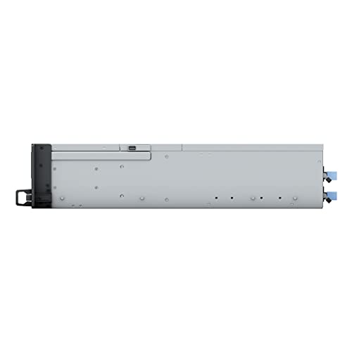 Synology RackStation RS2821RP+ NAS Server with Ryzen 2.2GHz CPU, 32GB Memory, 256TB HDD Storage, 4 x 1GbE LAN Ports, Redundant Power, DSM Operating System Bundle with Rail-kit