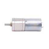 Motor reductor Motor de torsión de engranaje de gusano 2 5GA370 24 Caja de reducción de engranajes Volt 24V Micromotor MOMET PERMANENTE DC MOTOR variable rotativo (Color : 24V With bracket, Size : 1