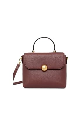 Furla Moonlight Borsa a Mano in Pelle Rossa 23x18x10,5 cm