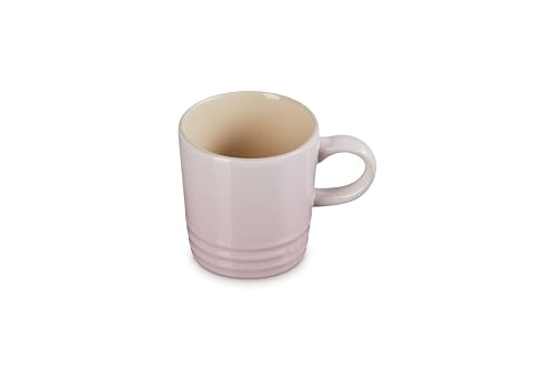 LE CREUSET Stoneware Espresso Mug, 100 ml, Shell Pink, 70305107770099 - Image 2