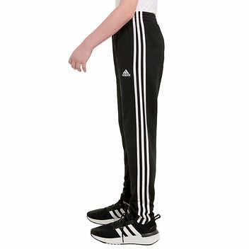 Adidas Boys Jogger Three Strope Detail On Seam Pockets (Black, M)3