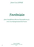 Recueil Fantaisie --- saxophone alto ou clarinette sib et piano