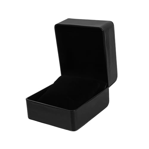 Garneck Estuche para Reloj de Cuero Sintético Espacio Reloj y Accesorios, Almohadillas Desmontables para Protección Adicional, Apto para Hombres y Mujeres