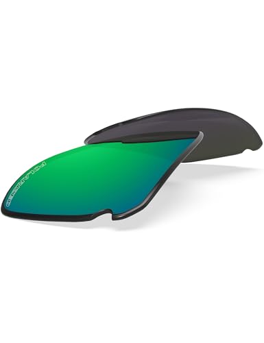 Image of BLAZERBUCK Replacement Lenses & Nose Pads Piece for Oakley RPM Squared OO9257 /RPM Edge OO9250 Sunglass