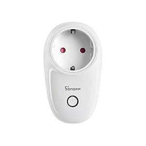 SONOFF S26 Smart Plug, 10 A 2200 W wifi-plug, werkt met Alexa, Echo, Echo Dot, Google Home en Iftt, bedien je apparaten…