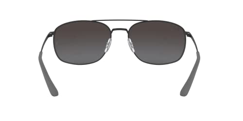 Ray-Ban Rb3654-002/82 Occhiali da Sole, Nero, 60.0...
