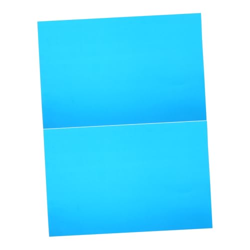 CIYODO Engraving Aluminum Sheets 2pcs Metal Plates for DIY Business Card Craft Decor