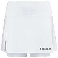 HEAD CLUB Basic Skort Girls, weiß, 128