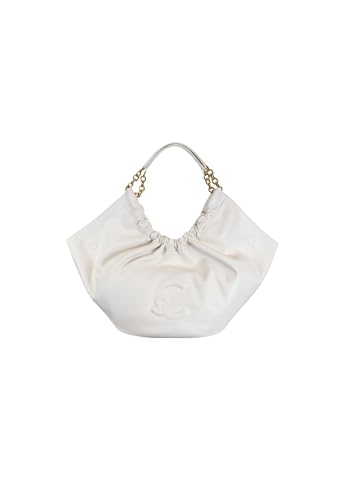 Sac à bandoulière Coccinelle Smash M le grand volume en cuir pearl pour ranger vos essentiels