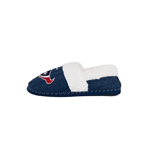 Image of FOCO Womens NFL Team Color Moccasin Slippers | Casual Slippers