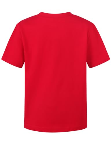 Spring&Gege Boys Heavyweight Soft Cotton Short Sleeve Crewneck T Shirts(5-14 Years)2