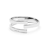 UNO de 50 | Pulsera Rígida para Mujer | Bañada en Plata de Ley | Talla M | Joya Artesanal | Hecho en España