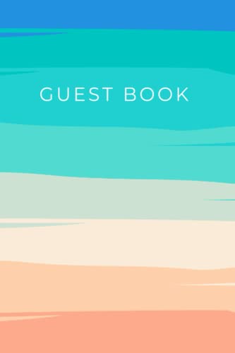 Calm and Coastal Stripe - Guest Book, Vacation Rental Home Visito...