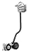 3/8 in Serpentine Belt Tensioner Tool - Slot Style