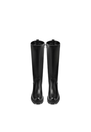 Bottes hautes à talons faciles à enfiler QUEEN HELENA X31-87 avec zip - 6