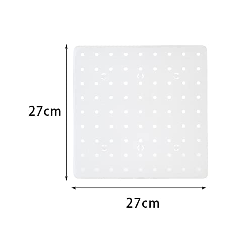 Image of Pegboard Wall Panel DIY Hole Board Storage Board for Craft Room Office Entry White