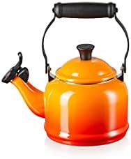Le Creuset Demi Kettle, Enamelled Steel, 1.1 L, Shell Pink