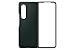 Samsung Galaxy Z Fold 3 Phone Case, Leather Protective Cover, Heavy Duty, Shockproof Smartphone Protector, US Version, Green, (EF-VF926LGEGUS)