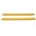 VEVOR Forklift Extensions, 72 Inch Fork Extensions 4.5 Inch Width, Heavy Duty Fork Extensions for Forklifts, 1 Pair Forklift Extensions for Forklift Truck, Yellow