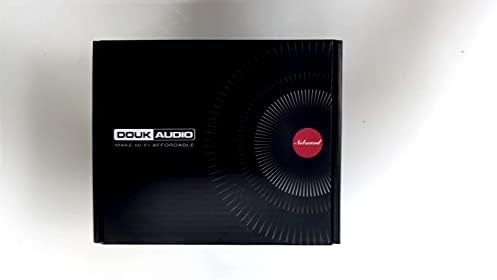 Nobsound Mini wzmacniacz mocy Bluetooth; Hi-FI Digital Amp 2.0 Channel 50W × 2 z wejściem AUX/USB/Bluetooth; bezprzewodowy odbiornik audio; Karta dźwiękowa z kartą zasilającą (czarny)