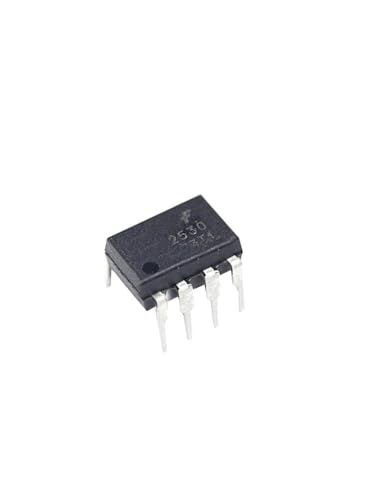 10 Pieces HCPL2530 HCPL-2530 A2530 A 2530 OPTOCOUPLER Trans-Out 2CH DIP-8