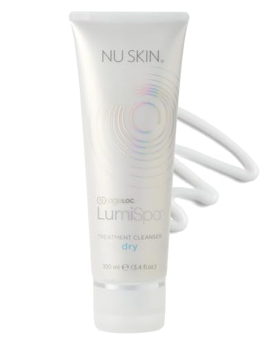 Nu Skin ageLOC LumiSpa Treatment Cleanser | Dry Skin | Cushions and Gently Cleanses for Soft, Supple Skin | Enhanced LumiSpa Performance | Infused with ageLOC Technology | 3.4 fl oz
