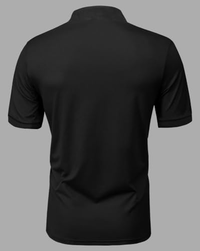 Image of Noble Monk Men's Regular Fit Half Sleeve Cotton Blend T-Shirt Casual Cotton Blend T-Shirt for Men Men's Half Sleeve Regular Fit Tee