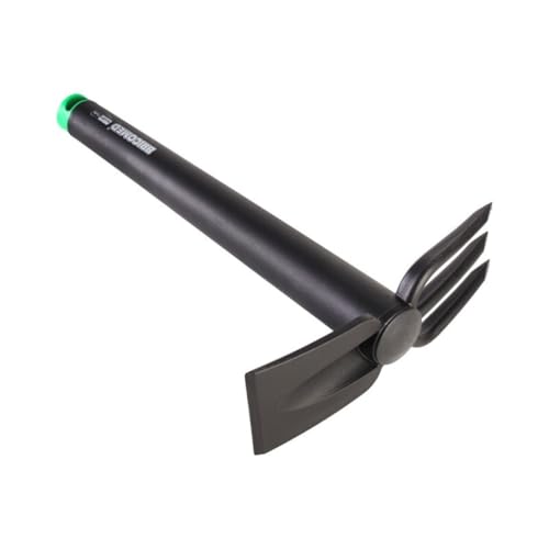 Azadilla y tridente Top ABS 32cm de Jardin.- Bricomed. Doble azada con 3 Dientes. Ideal para airear la Tierra y Quitar maleza.