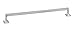 Hardware House 689489 Sunset Collection 24-Inch Towel Bar, Satin Nickel