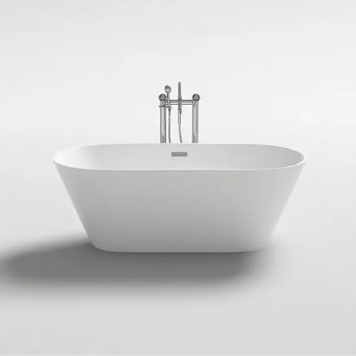Bagno Italia Bañera Exenta Independiente 150x75xH58 cm Blanco Diseño Moderno Centro Sala I