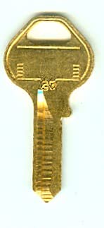Master Lock 2747 Replacement Keys - 2 Keys With Free Eco Lips Peppermint Buzz Lip Balm