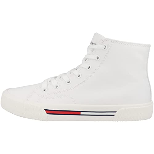 Tommy Hilfiger Baskets Montantes emblématiques (EU_Footwear_Size_System, Adult, Numeric, Medium, Numeric_38)