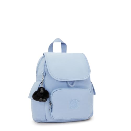 Kipling Women's City Pack Mini Backpacks, 14x27x29 cm, 14x27x29 cm, Cloudy Sky Blue, One Size, CITY PACK MINI4