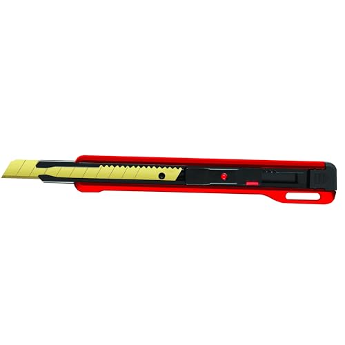 Image of 9mm Premium Snap Knife Complete with 5 Pack Titanium Spare Blades for Decorating and DIY