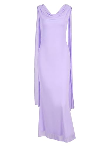 Image of Parthea Women's Summer Formal Wedding Guest Dresses Sleeveless Backless Long Elegant Evening Party Maxi Bodycon Dress