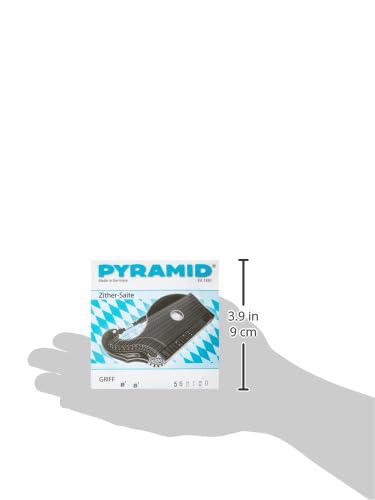 Pyramid Zither-Saiten Griffsaiten für elektrische Tonabnahme Satz kompl. 588.100