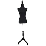 Aspetto Professionale: Il design elegante del nostro manichino sartoriale migliora il tuo spazio di lavoro, perfetto per esporre le tue creazioni o per l'uso in boutique di moda