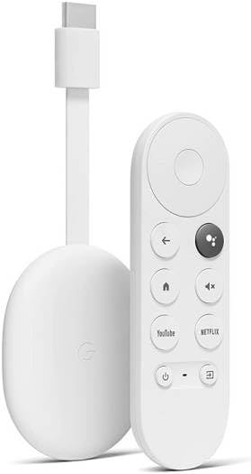 New Google Chromecast with Google TV 4K Media Streamer, 4K