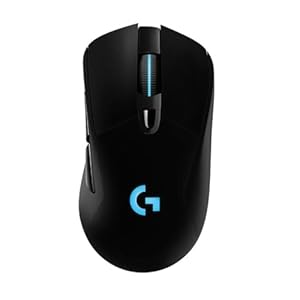 Logicool G ワイヤレス ゲーミングマウス G703h LIGHTSPEED HERO 25Kセンサー エルゴノミクス LIGHTSYNC RGB POWERPLAY 無線 充電 対応 ゲーミング マウス 充電式 無線 PC windows mac ブラック G703 国内正規品 【 ファイナルファンタジー XIV 推奨モデル 】" 