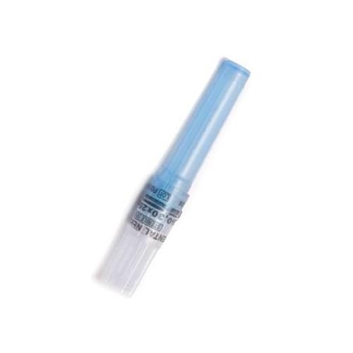 Quala DP47830 Dental Needles 30 Gauge Short .75 Blue Pre-Threaded Plastic Hubs 100/Pk