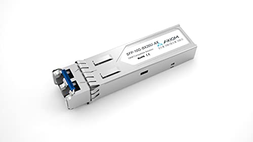 Axiom Memory - SFP-10G-BX20U-AX Cisco SFP+ Module - for Data Networking, Optical Network - 1 LC Simplex 10GBase-BX20-U Network - Optical Fiber Single-Mode - 10 Gigabit Ethernet -