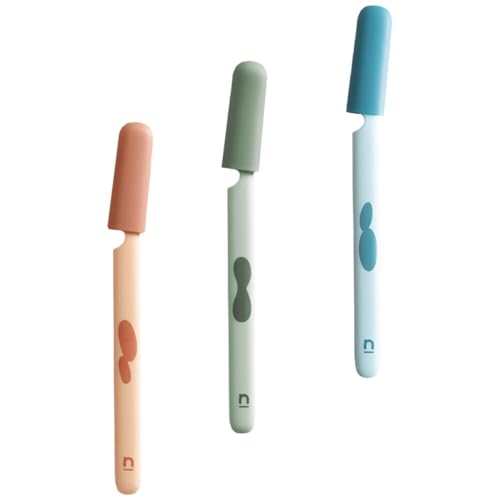 NOLITOY 3 Piezas Raspador De Cejas Recortadora Segura Herramienta Para Recortar Cejas Herramienta Para Recortar El Cabello Maquinilla De Afeitar Facial Afeitadora De Cejas Abs