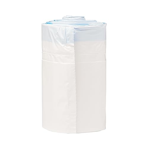 Medline Disposable Commode Liners with No Absorbent Pad Included, Economy Pack of 50 - Leak-Resistant, Odor-Free, and Hygienic Solution for Bedside and Bathroom Commodes