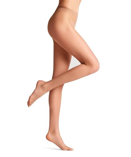 FALKE Women's Shelina 12 DEN Tights Ultra-Sheer With Light Shimmer Fine Narrow Waistband Flat Seam In The Toe Area Fine Soft Yarn 1 Pair