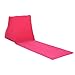 puseky Chaise longue gonflable d'extérieur portable et inclinable - Tapis de plage pliable et imperméable - Flocage arrière