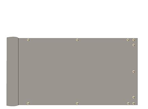 MODKOY Balkumrandung 80x1000cm Balkonumrandung Metall 100% PrivatsphäRe...