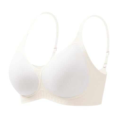 Sujetador cómodo con push-up sin aros para mujer y soporte lateral invisible 4